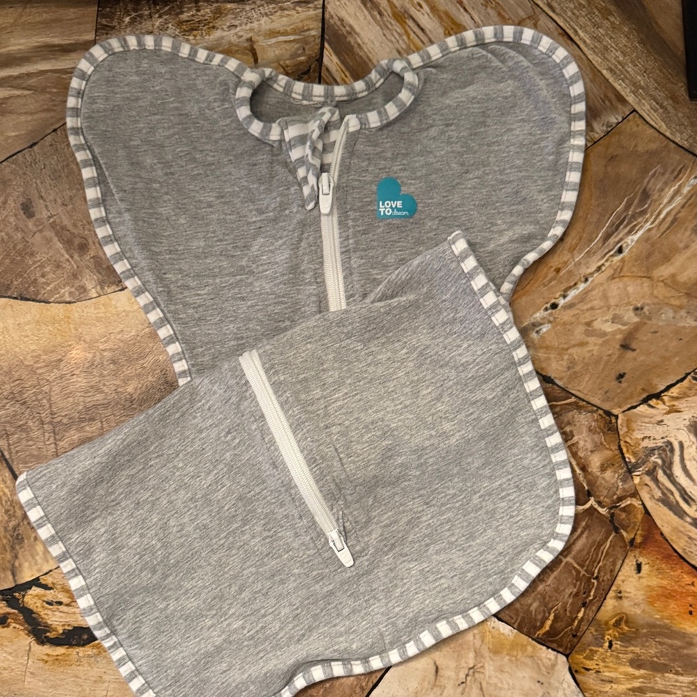 Love To Dream Gray Kids swaddle